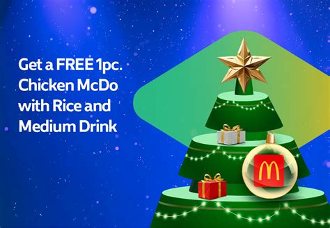 mcdo promo|Enjoy a FREE Chicken McDo meal .